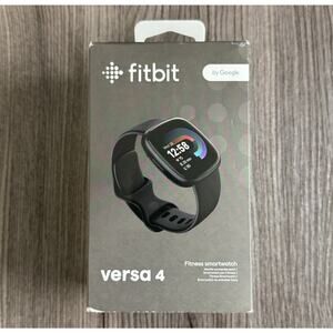 Fitbit Versa 4 Fitness Smartwatch Graphite